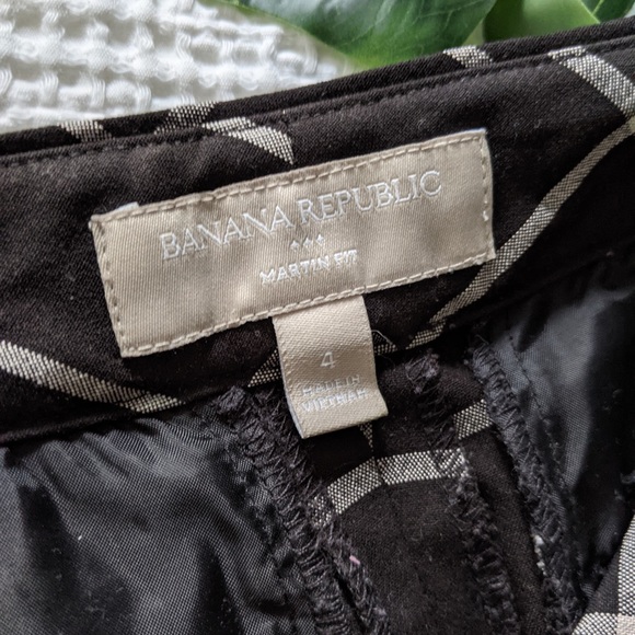 Banana Republic plaid ankle pants - Picture 2 of 3